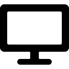 Tv Flat Screen Icon from Ultimate Bold Set