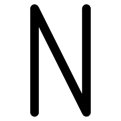 N Icon from Ultimate Light Set