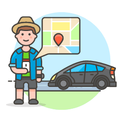 Pickup Point 1 Illustration from UX Colors Set