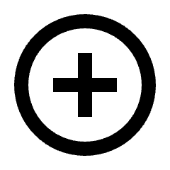 Add Circle Icon from Sharp Line - Material Pro Set