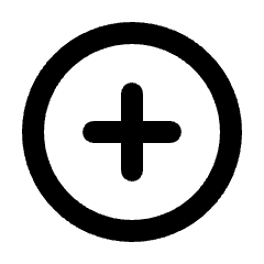 Add Circle Icon from Rounded Line - Material Pro Set