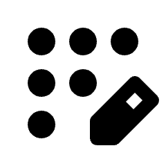 App Registration Fill Icon from Rounded Fill - Streamline Material Set