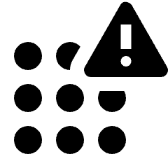 Apps Critical Outage Icon from Outlined Line - Streamline Material Set
