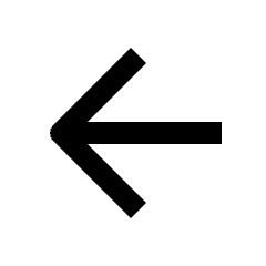 Arrow Back Fill Icon from Outlined Fill - Material Pro Set