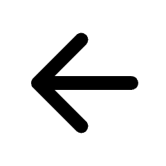 Arrow Back Fill Icon from Rounded Fill - Streamline Material Set