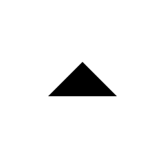 Arrow Drop Up Fill Icon from Sharp Fill - Streamline Material Set