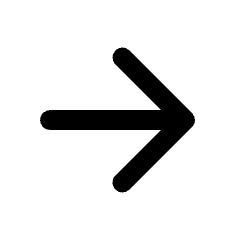 Arrow Forward Icon from Rounded Line - Material Pro Set