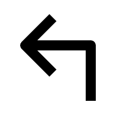 Arrow Top Left Icon from Outlined Line - Streamline Material Set