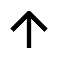 Arrow Upward Fill Icon from Outlined Fill - Material Pro Set