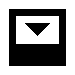 Bottom Panel Close Fill Icon from Sharp Fill - Material Pro Set