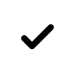 Check Small Icon from Rounded Line - Streamline Material Set