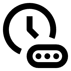 Chronic Icon from Outlined Line - Streamline Material Set