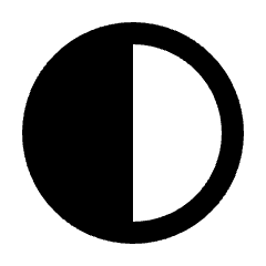 Clock Loader 50 Alt Fill Icon from Sharp Fill - Streamline Material Set