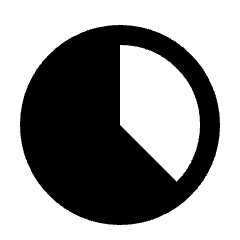 Clock Loader 60 Alt Icon from Sharp Line - Material Pro Set