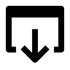 Close Browser Icon from Outlined Line - Streamline Material Set