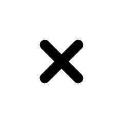 Close Small Icon from Rounded Line - Streamline Material Set