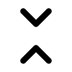 Collapse All Icon from Rounded Line - Material Pro Set