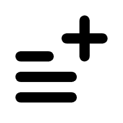 Data Add Fill Icon from Rounded Fill - Streamline Material Set
