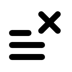 Data Error Icon from Rounded Line - Material Pro Set