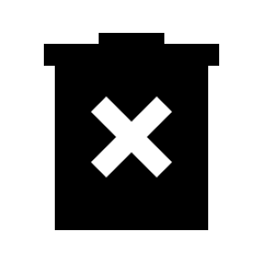 Delete Forever Fill Icon from Sharp Fill - Material Pro Set