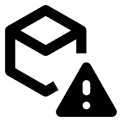 Deployed Code Critical Alert Icon from Rounded Line - Streamline Material Set