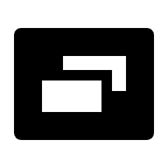 Desktop Landscape Fill Icon from Outlined Fill - Streamline Material Set