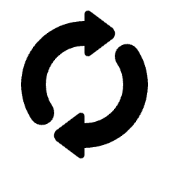 Directory Sync Icon from Rounded Line - Streamline Material Set