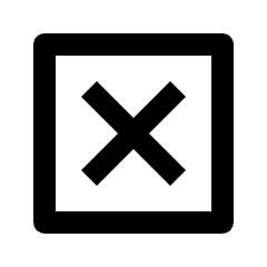 Disabled By Default Icon from Outlined Line - Streamline Material Set