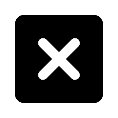 Disabled By Default Fill Icon from Rounded Fill - Streamline Material Set