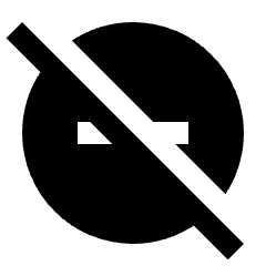 Do Not Disturb Off Fill Icon from Outlined Fill - Streamline Material Set