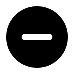 Do Not Disturb On Fill Icon from Rounded Fill - Streamline Material Set