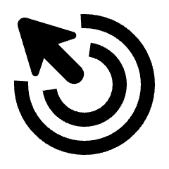 Drag Click Icon from Rounded Line - Material Pro Set