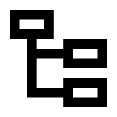 Hierarchy 3 Icon from Sharp Line - Streamline Material Set