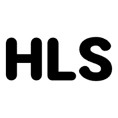 Hls Icon from Rounded Line - Streamline Material Set