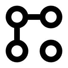Linked Services Icon from Rounded Line - Streamline Material Set