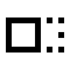 Move Selection Left Icon from Sharp Line - Streamline Material Set