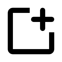 New Window Icon from Rounded Line - Streamline Material Set