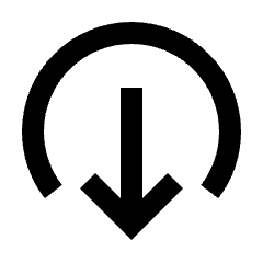 Output Circle Icon from Sharp Line - Material Pro Set