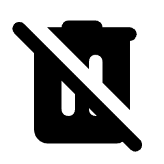 Permanent Delete Fill Icon from Rounded Fill - Material Pro Set