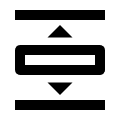 Phone Slider Horizontal Icon from Outlined Line - Streamline Material Set