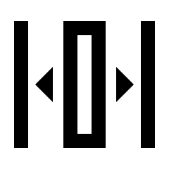 Phone Slider Vertical Icon from Sharp Line - Material Pro Set