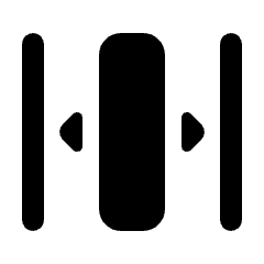 Phone Slider Vertical Fill Icon from Rounded Fill - Material Pro Set