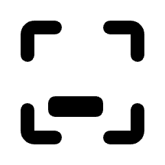 Position Bottom Left Alt Icon from Rounded Line - Streamline Material Set