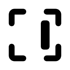 Position Right Fill Icon from Rounded Fill - Streamline Material Set