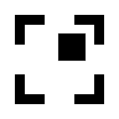 Position Top Right Circle Icon from Sharp Line - Material Pro Set