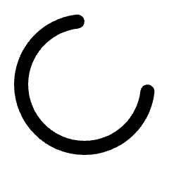 Progress Activity Icon from Rounded Line - Material Pro Set