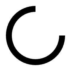 Progress Activity Icon from Outlined Line - Streamline Material Set