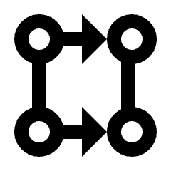 Rebase Icon from Sharp Line - Streamline Material Set