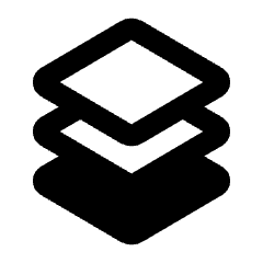 Send To Bottom Fill Icon from Rounded Fill - Material Pro Set