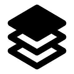 Send To Top Fill Icon from Outlined Fill - Streamline Material Set